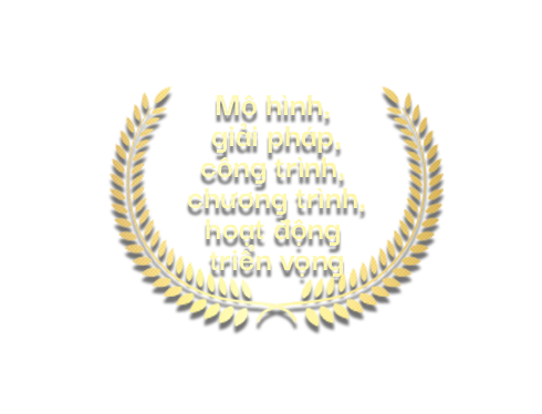 Giải thưởng "Mô hình, giải pháp, công trình, chương tình hoạt động triển vọng"